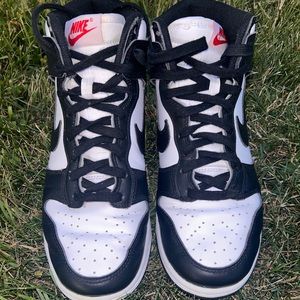 Nike Panda High Dunks.